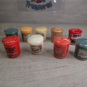 Yankee Candle Assorted Votive Lot of 9 NEW NOS